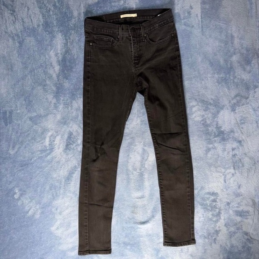 Levi's 311 Jeans Women  Ladies Black Denim